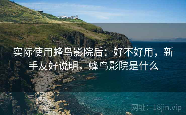 实际使用蜂鸟影院后:好不好用,新手友好说明,蜂鸟影院是什么 实际使用蜂鸟影院后:好不好用,新手友好说明,蜂鸟影院是什么